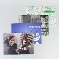 A-041 Обложка на паспорт с рис. PVC (ПВХ) - A-041 Обложка на паспорт с рис. PVC (ПВХ)