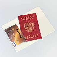 A-041 Обложка на паспорт с рис. PVC (ПВХ) - A-041 Обложка на паспорт с рис. PVC (ПВХ)